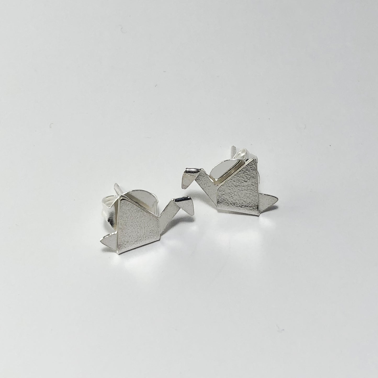 Topos Grulla de Origami | Plata