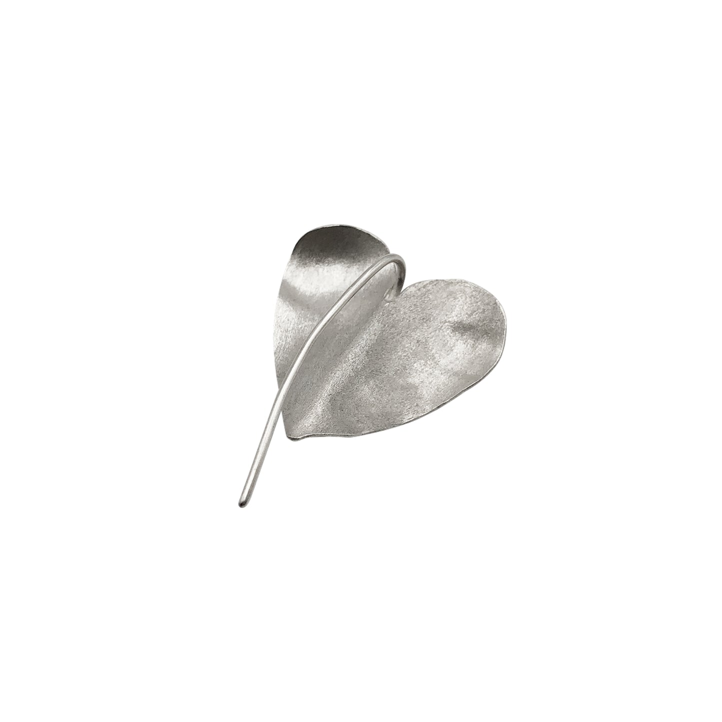 Aretes Anturio | Plata