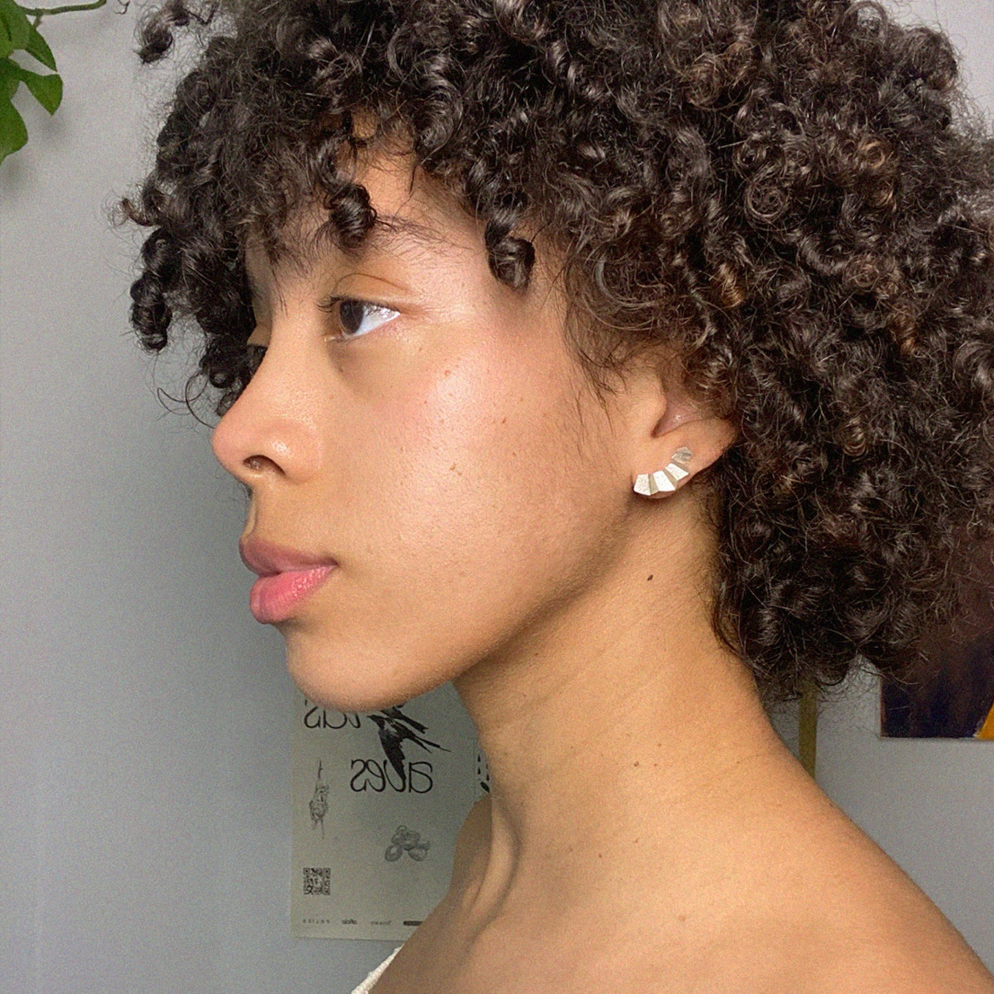 Climber de Oreja Abanico | Plata