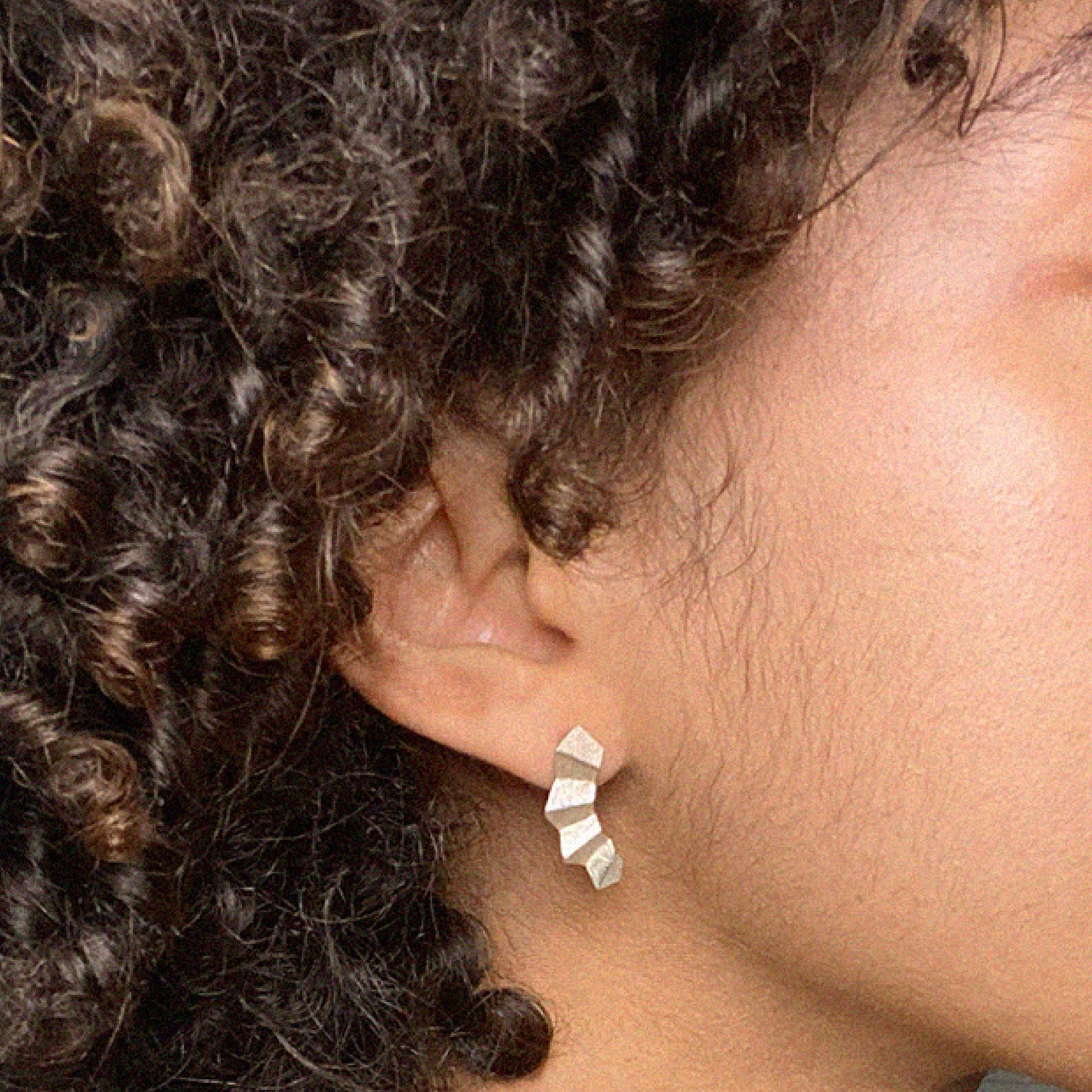 Climber de Oreja Abanico | Plata