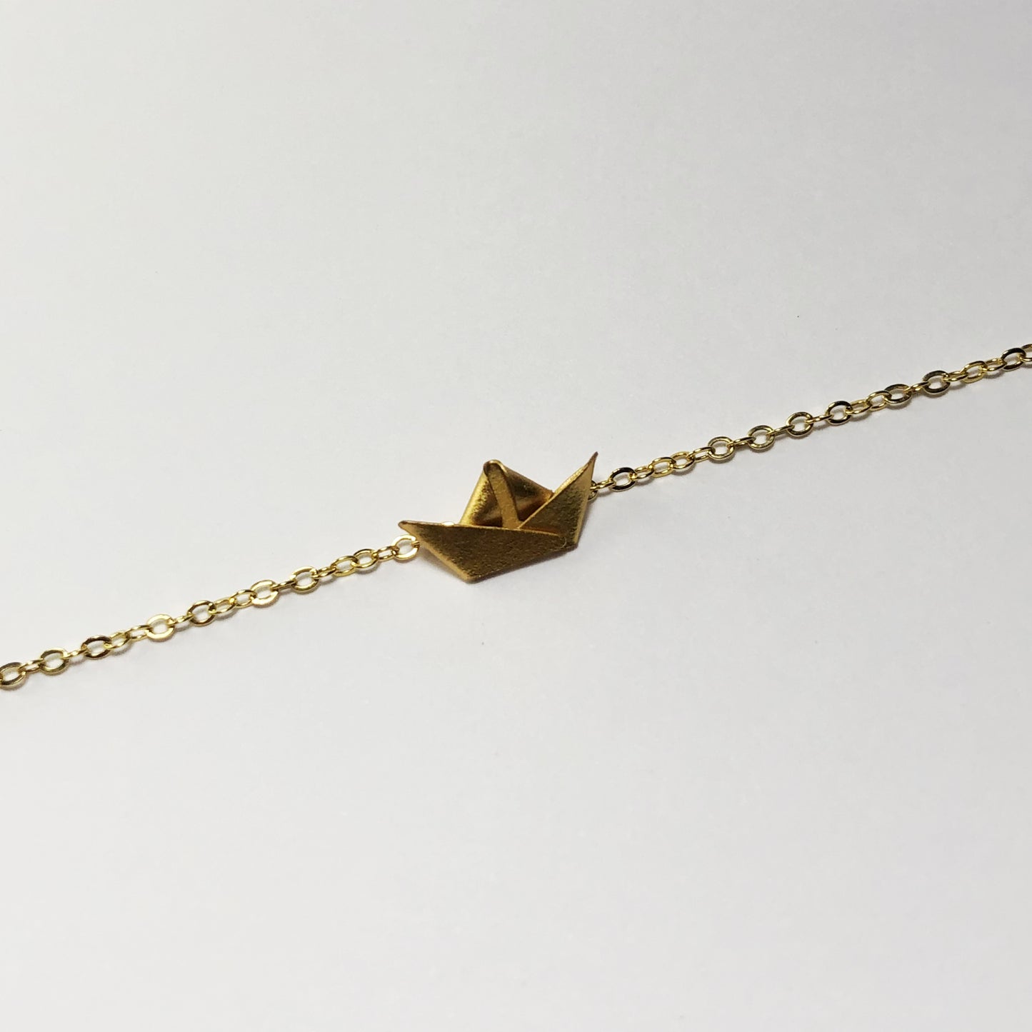 Collar Barco de Origami