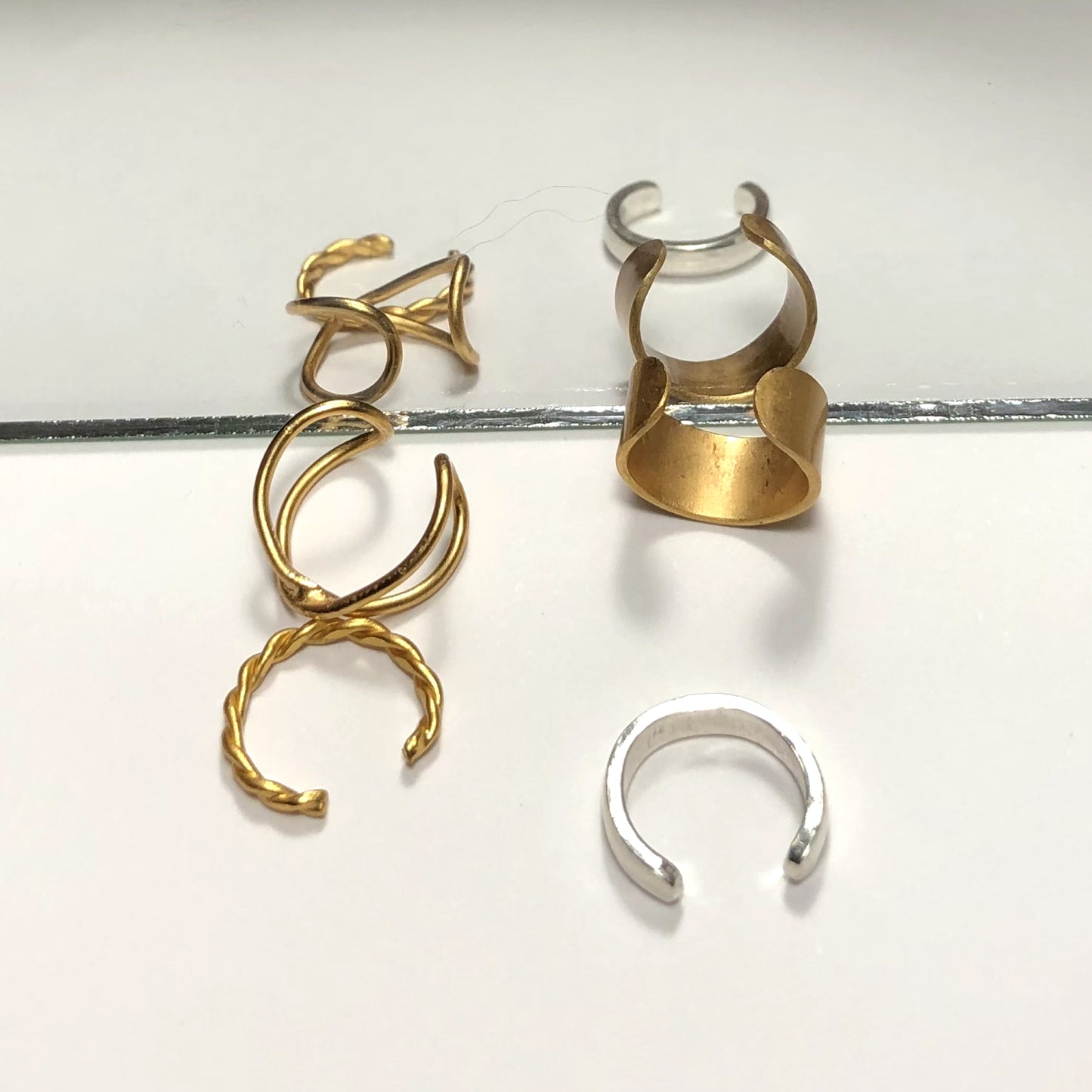 Earcuf Entrelazado | Dorado
