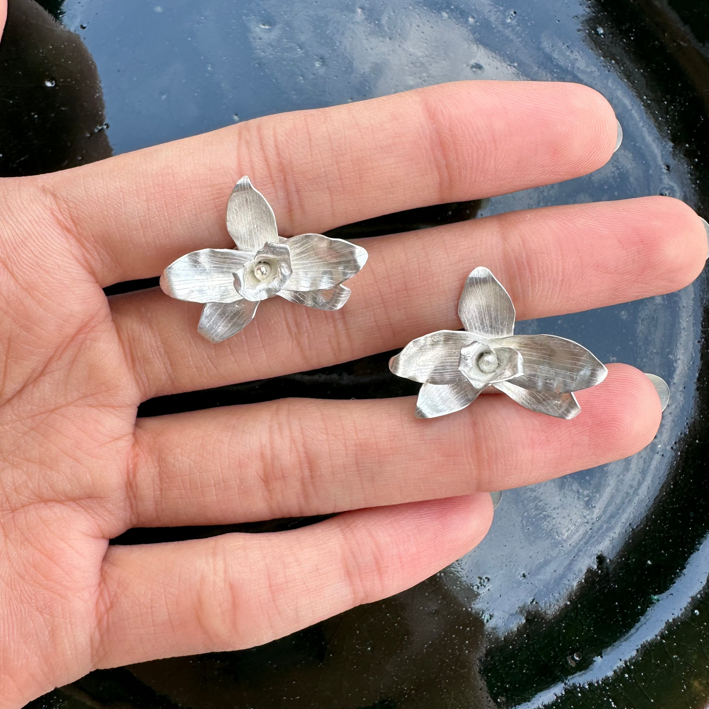 Topos Orquídeas | Plata