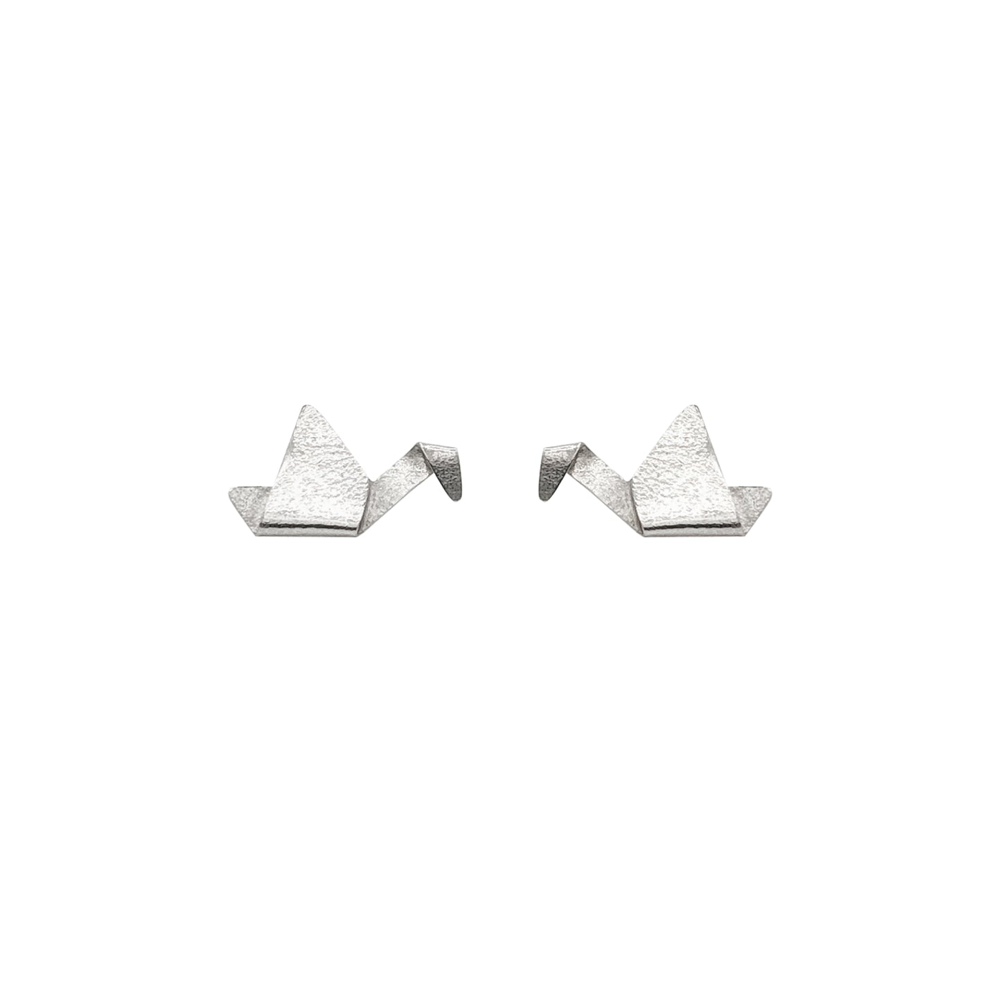Topos Grulla de Origami | Plata