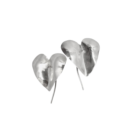 Aretes Anturio | Plata