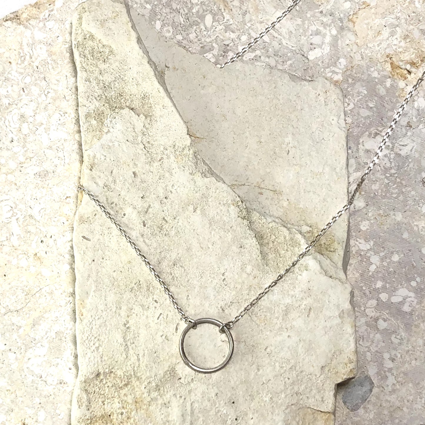 Collar Aro Geométrico | Plata