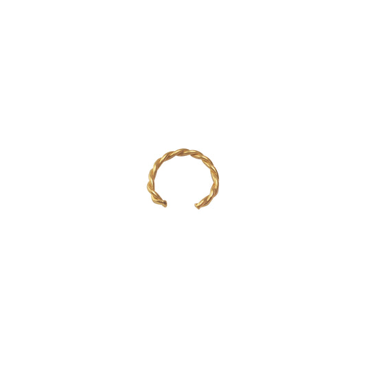 Earcuf Entrelazado | Dorado